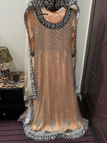 bridal dress/walima dress/Maci/maxi/frock/bride walima suit 1