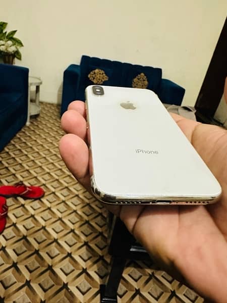 iphone x 256 gb PTA approved 100% batree but change 2