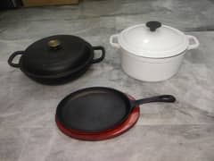 CASTLE IRON, HANDI FRIPAN, SERVING PAN