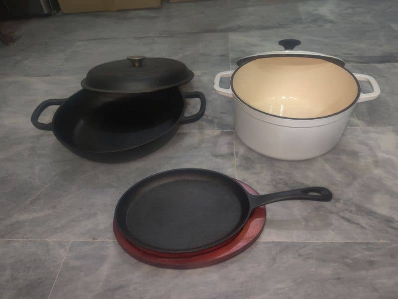 CASTLE IRON, HANDI FRIPAN, SERVING PAN 1