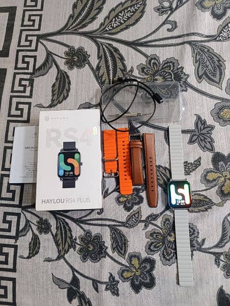 haylou rs 4 plus smartwatch and very good condition 7