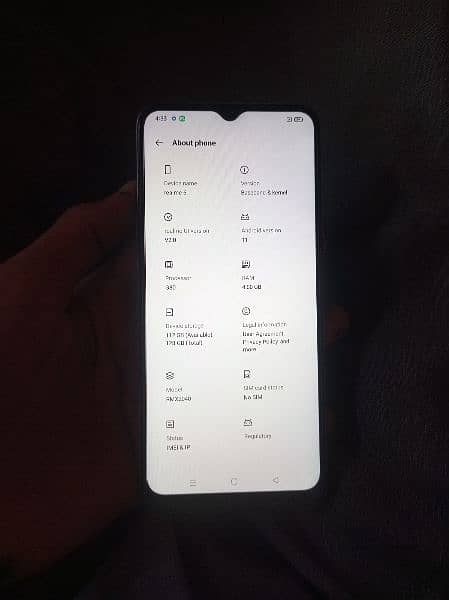 Realme 6i 4/128 with Box koi fault nh ok set h 03402808235 1