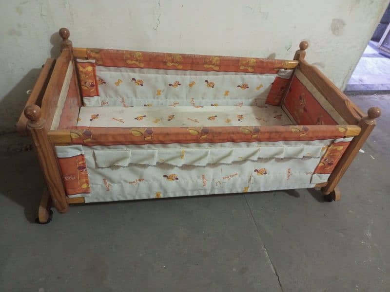 Baby Cots Italian Wood 1