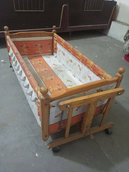 Baby Cots Italian Wood 2