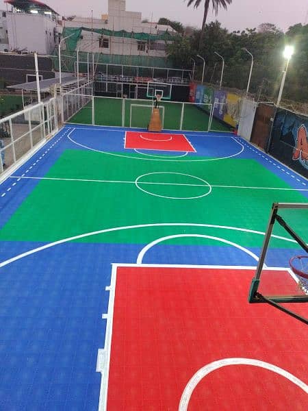 Grass Futsal Anti Skid Sports Flooring  GYM Flooring  indoor Flooring 1