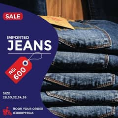 Imported Refernish jeans