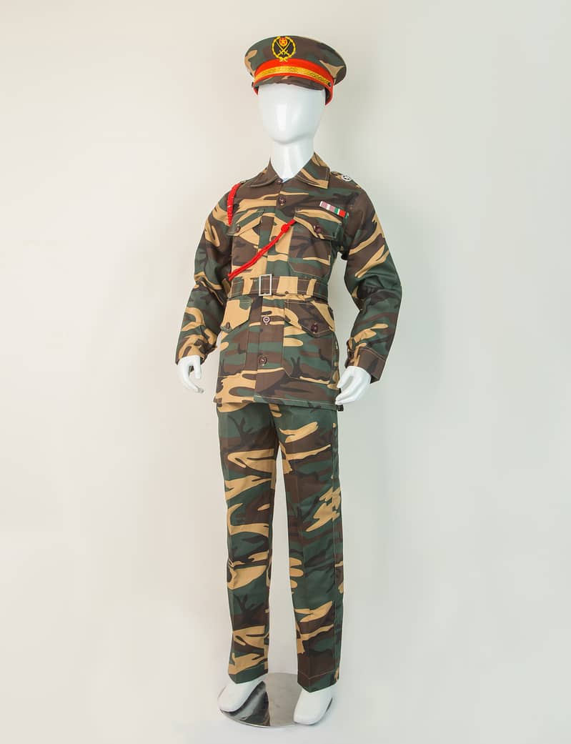 PAK Army Uniform Costume for Kids (9-11 Years) 0