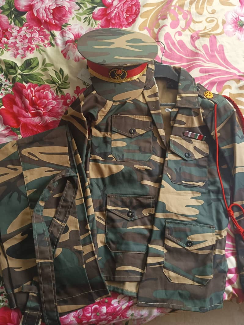 PAK Army Uniform Costume for Kids (9-11 Years) 2