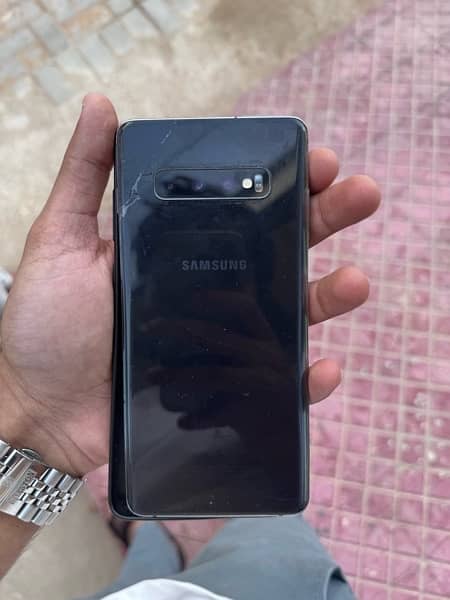 samsung galaxy S10 Plus Black color 8/128 GB PTA Approved 2