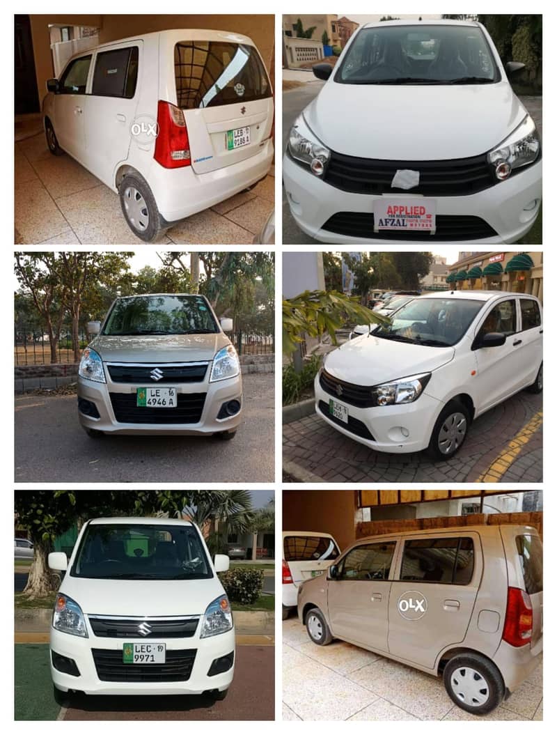 Car Rental Services – Alto, Wagon R, Cultus, Yaris, Picanto & City 8