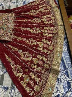 baraat bridal lehenga