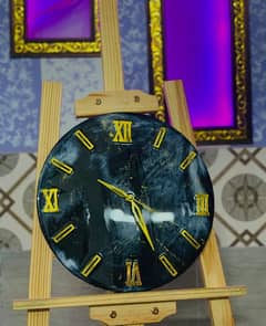 resin wall clock