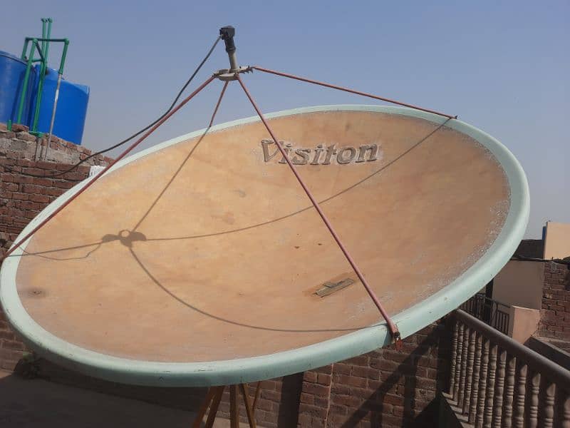 Visiton 8 feet Fibre Dish 2