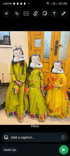 10,8,5 years old girls lehnga for sale