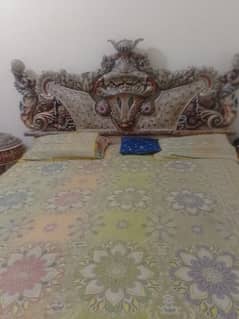 argent sale bed set bed 2 sides table dressing table 0