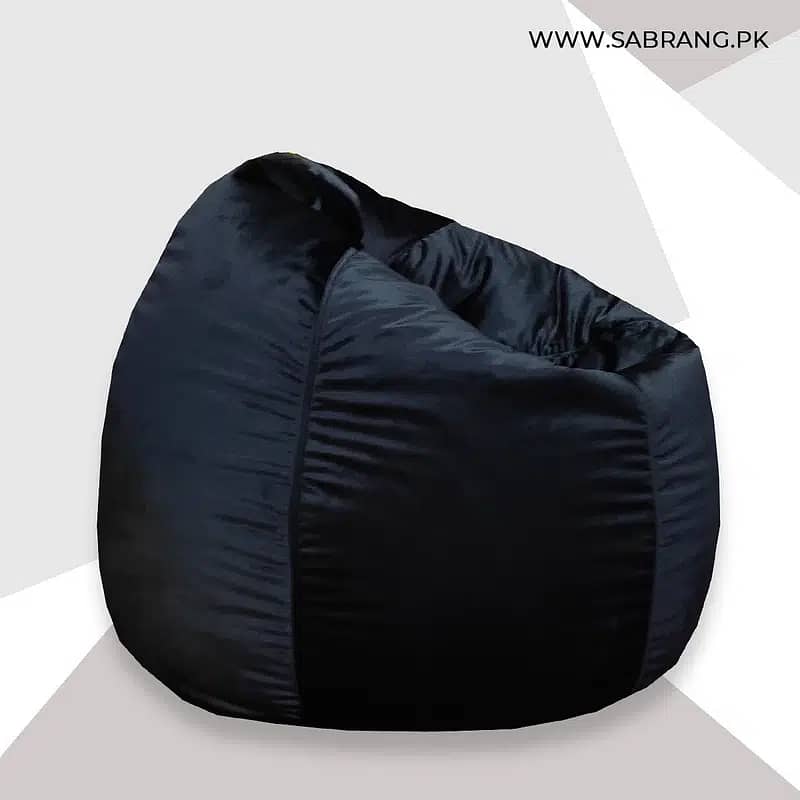 bean bag / puffy bean bag / leather bean bag sofa cum bed / Bean bags 6