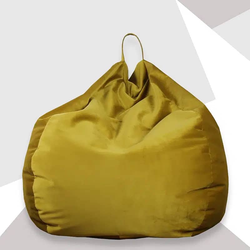 bean bag / puffy bean bag / leather bean bag sofa cum bed / Bean bags 8