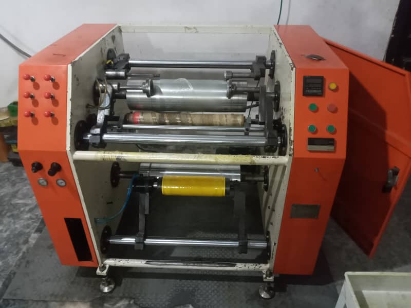 PVC/Strech Film Rewinding Machine(Semi Auto) 1