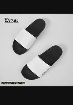 Black Camel Cobra Texture Slide White