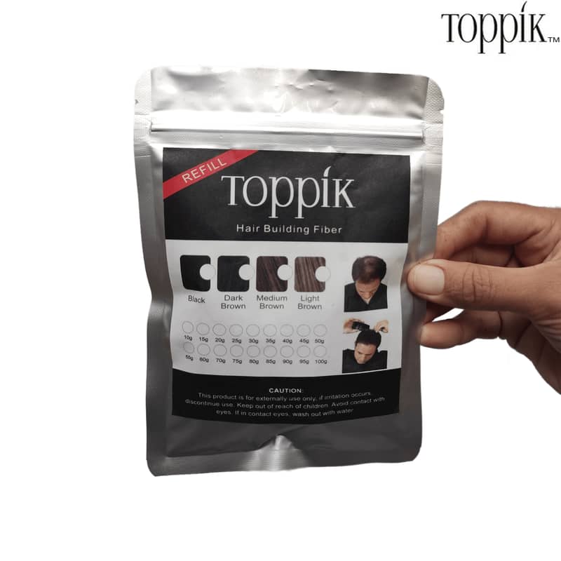 Toppik Hair fibers 27.5g and Refill available Caboki also available 3