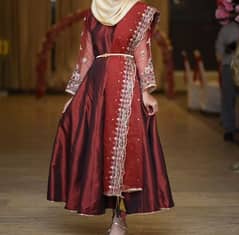 Frock with dupatta