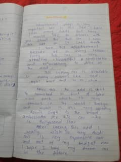 I can write AIOU hand writing assignment in urdu and English