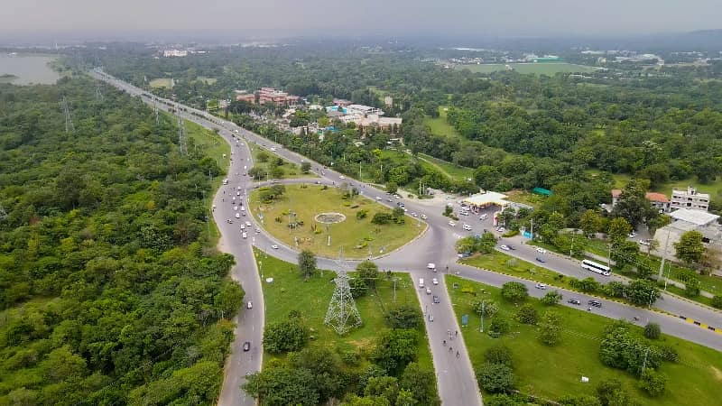 Park View City Islamabad J Block 10 Marla Residential Plot Main Boulevard For Sale 5