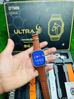 DT900 ULTRA 9 SMART WATCH WITH 7 STRAPS 0