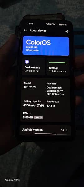 oppo F21 pro 4