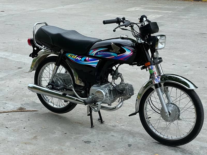 Honda Cd 70 Applied for 5