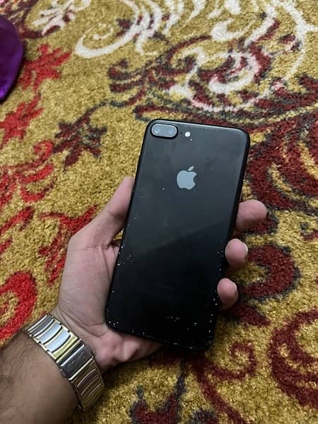 Iphone 7plus PTA approved 128 gb jet black 5