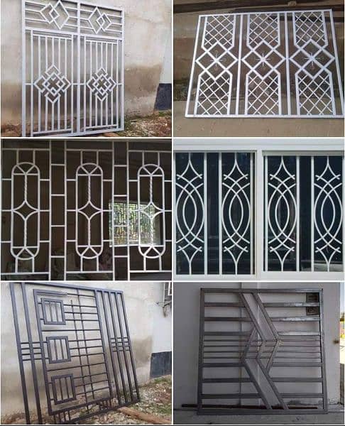 Main Gates/Grills/Windows/Solar Work/Garders/Channels/T Iron 16