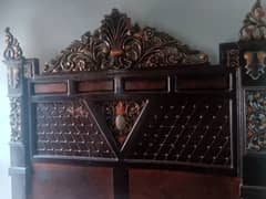 beautiful chinioti bed