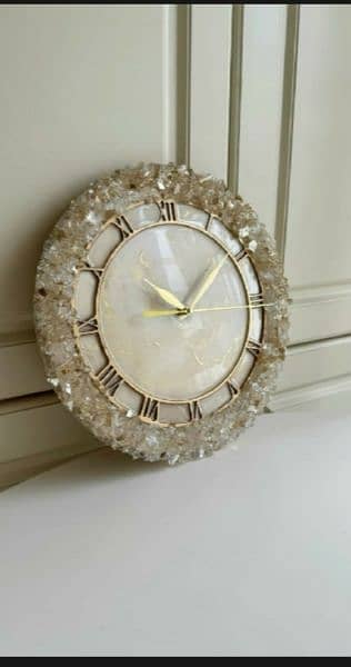 resin art wall clock 2