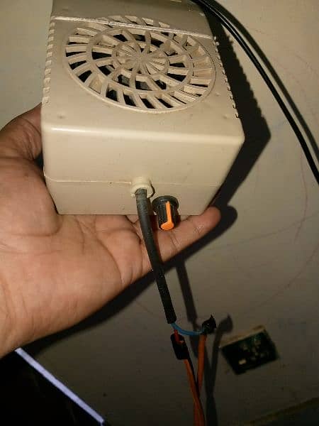 Large size DC Air cooler 12 volt and + DC regulator 6