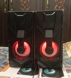 Premium High Class Wooden Speakers Set