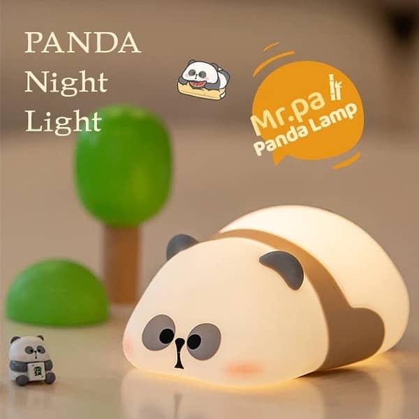 wholesale rates guaranteed  | silicone cutest panda lamp  | 5