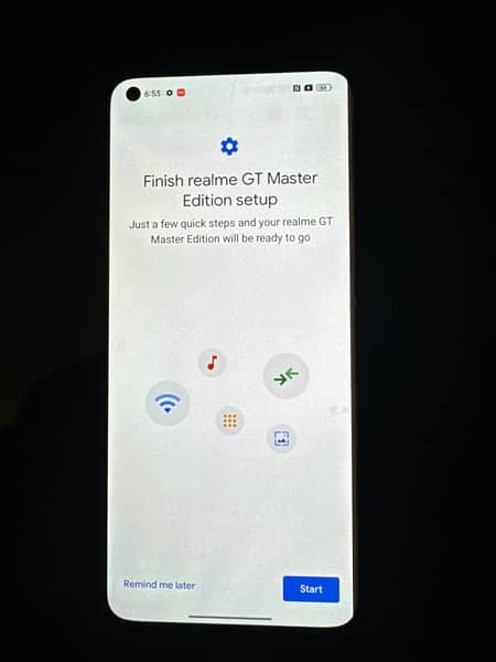 Realme gt master addition gaming phone 0