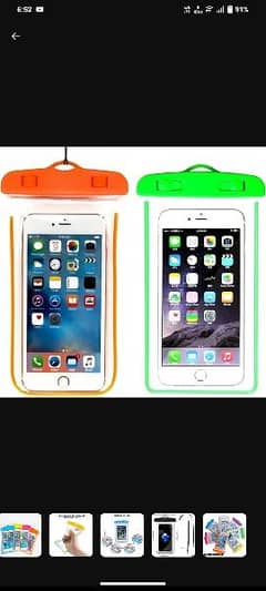 Waterproof mobile cover