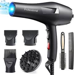 HappyGoo Hair Dryer Professional Ionic Hairdryer Fast Drying Salon