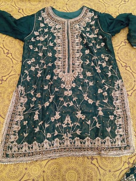 mehndi dress garahra shirt 1