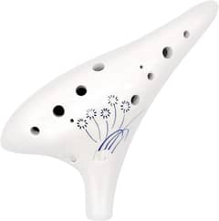 Cisolen Ocarina Alto C 12 Hole Ocarina Ceramic Ocarina Instrument