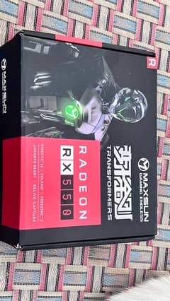 maxsun AMD Radeon RX 550 4GB GDDR5 128Bit