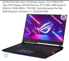 Asus ROG strix scar 15 0