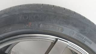 Japanese yokohama tyres Rim 17 0