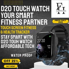 D20 Bluetooth Smart Watch For Men Waterproof Sport Fitness Tracker Sm 0