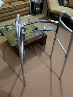 rod iron adjustable walker