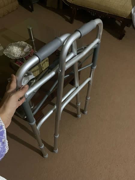 rod iron adjustable walker 2