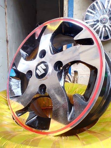 GENUINE ALLOY RIMS FOR CULTUSE,  MRGALLA AND KHYBER 4