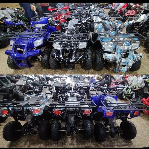 Jeep shape  125cc atv 4 wheel quad bike 4 sell deliver in all over Pk 0